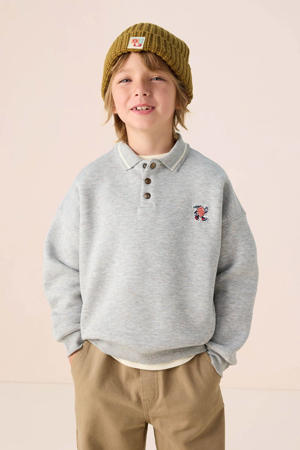 sweater lichtgrijs