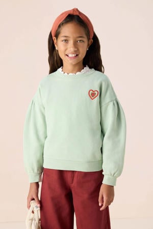 sweater lichtgroen