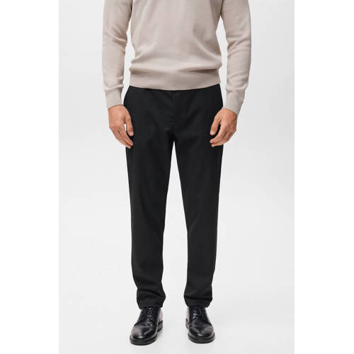 Mango Man slim chino donkerblauw afbeelding