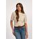 NIKKIE top beige gebreid