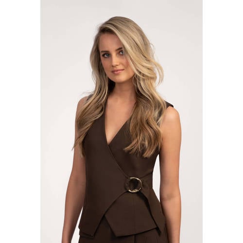 NIKKIE gilet bruin afbeelding