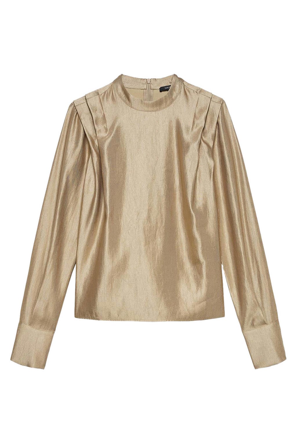 Ralph Lauren Blouse met metallic finish • Goud • de Bijenkorf Ralph Lauren Blouse met metallic finish • Goud • de Bijenkorf