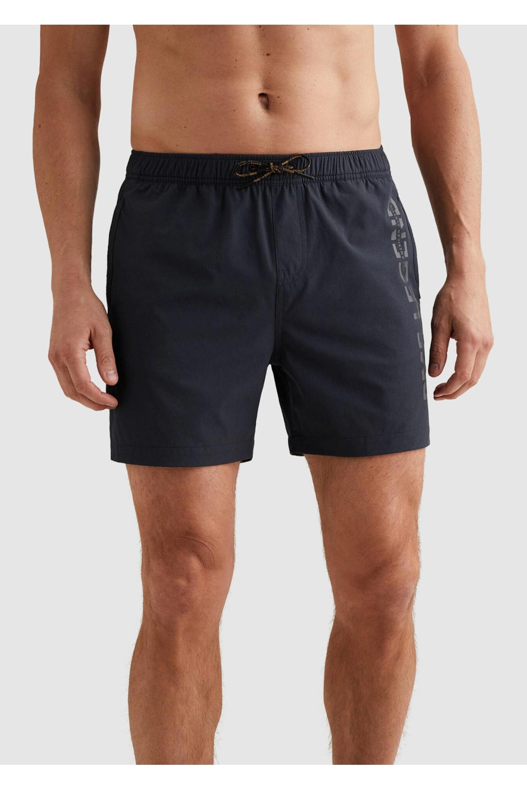 PME Legend zwemshort met logo - donkergrijs