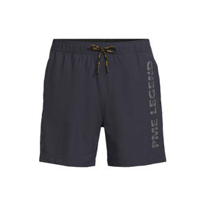 zwemshort met logo - donkergrijs