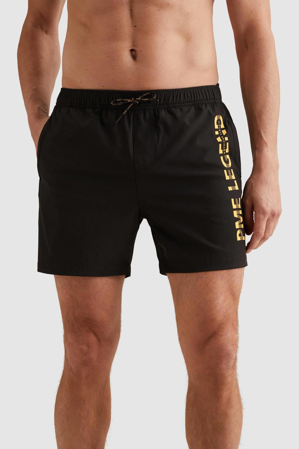 PME Legend zwemshort met logo zwart