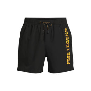 zwemshort met logo zwart
