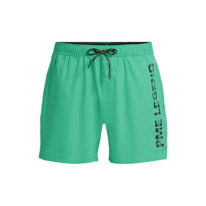 zwemshort met logo groen