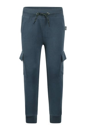 regular cargo broek donkerblauw