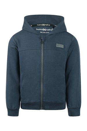sweatvest donkerblauw