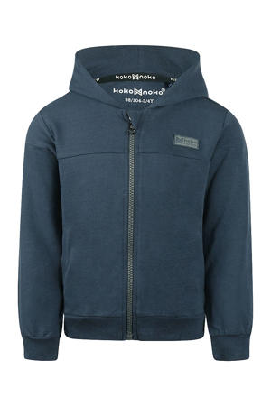 sweatvest donkerblauw