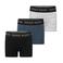 Koko Noko boxershort - donkerblauw/zwart/wit (set van 3)