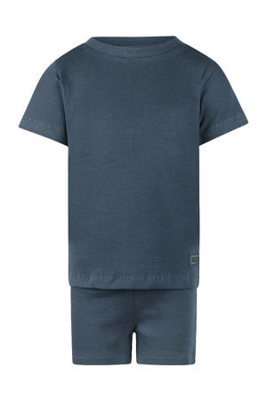shortama donkerblauw