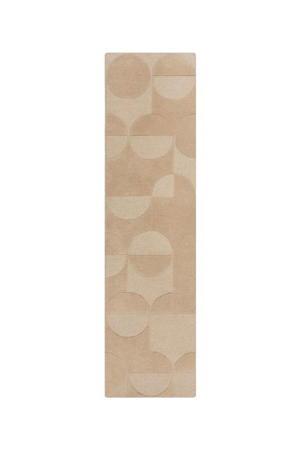 Loper wol Gigi Geometrisch (230x60 cm)