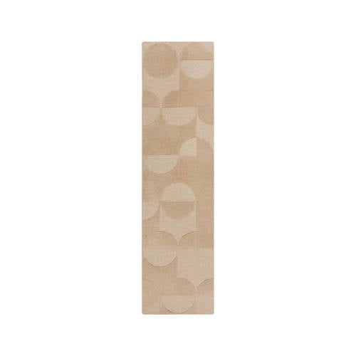 Flair Rugs Loper wol Gigi Geometrisch (230x60 cm) afbeelding