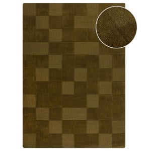 vloerkleed wol Checkerboard Modern (230x160 cm)