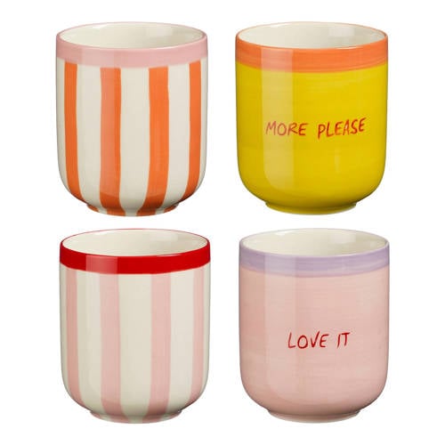 Mica Decorations mok Mag (set van 4) afbeelding