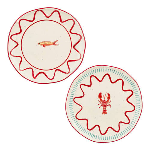 Mica Decorations dinerbord Ariane (set van 2) (Ø26.5 cm) afbeelding