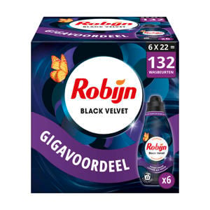 Black Velvet vloeibaar wasmiddel  - 6 x 22 wasbeurten - 132 wasbeurten