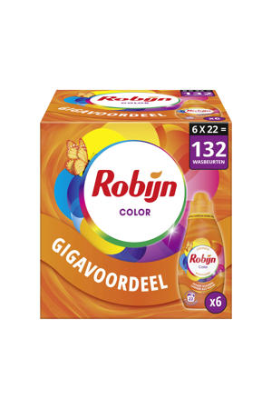 Color vloeibaar wasmiddel  - 6 x 22 wasbeurten - 132 wasbeurten