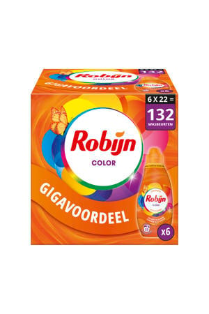 Color vloeibaar wasmiddel - 6 x 22 wasbeurten - 132 wasbeurten