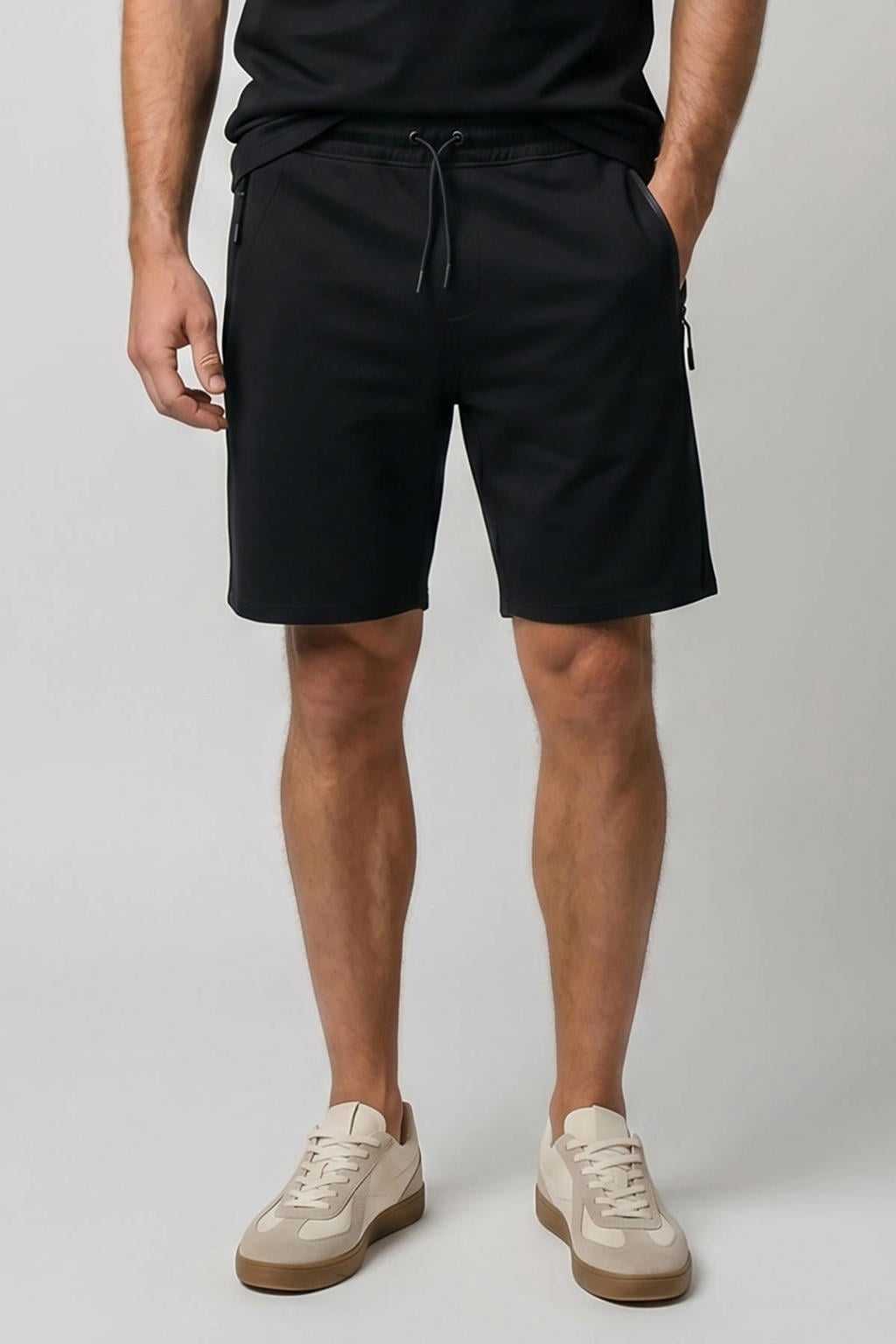 Cars BRIYAM regular sweatshort zwart