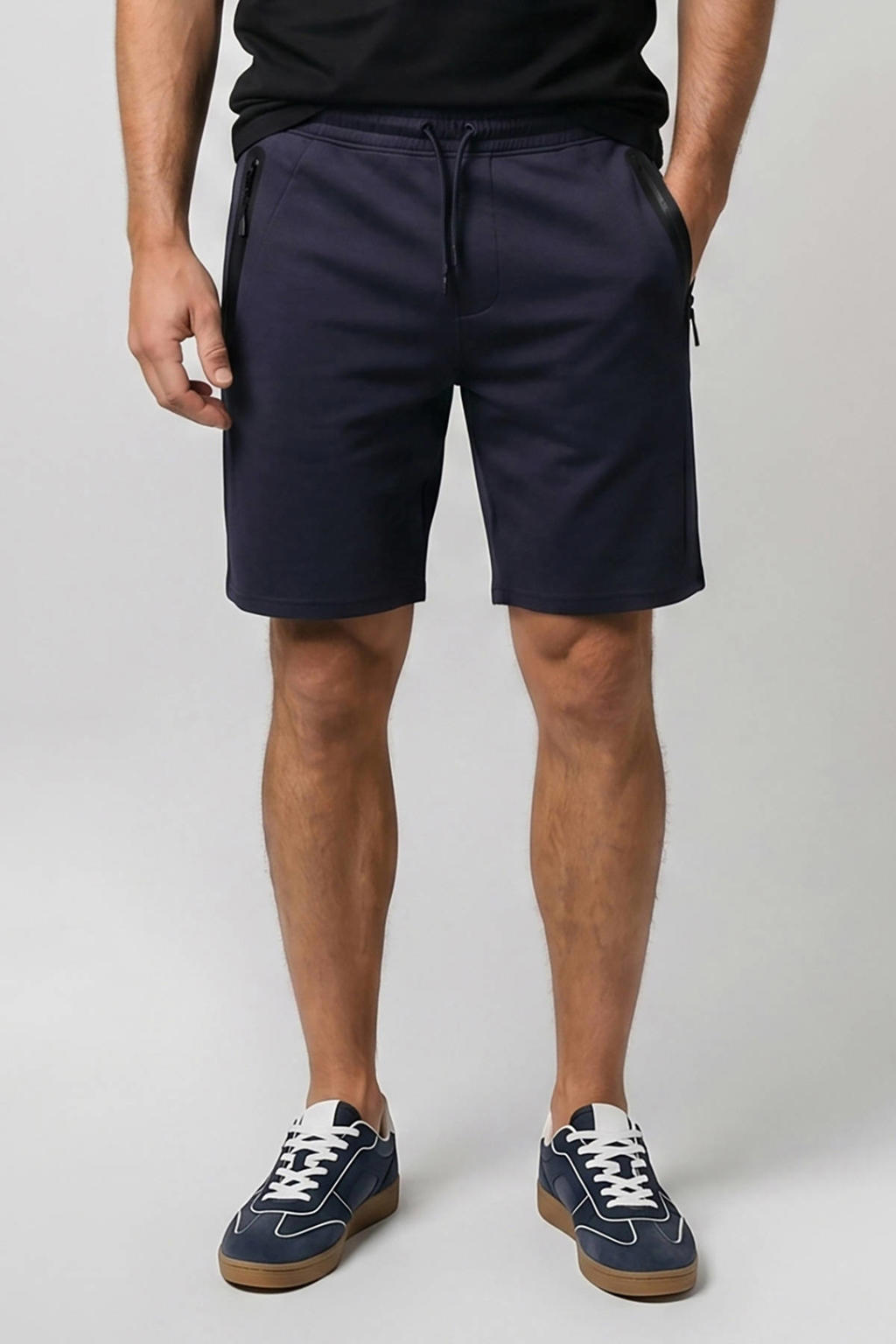 Cars BRIYAM regular sweatshort donkerblauw
