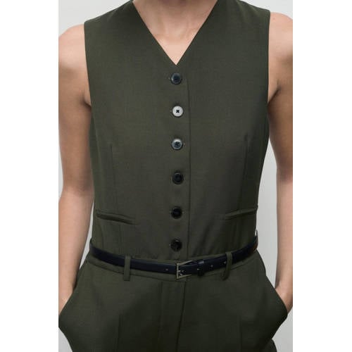 Mango jumpsuit groen afbeelding