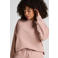 Hunkemöller fleece loungetop Sporty roze