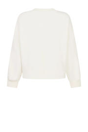 thumbnail: Hunkemöller fleece loungetop Sporty gebroken wit