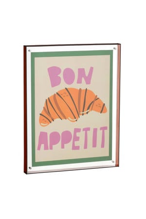 schilderij 'Bon Appetit' (34,5x44,5 cm)