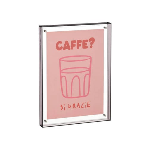 Mica Decorations schilderij Caffe (25,5x34,5 cm) afbeelding