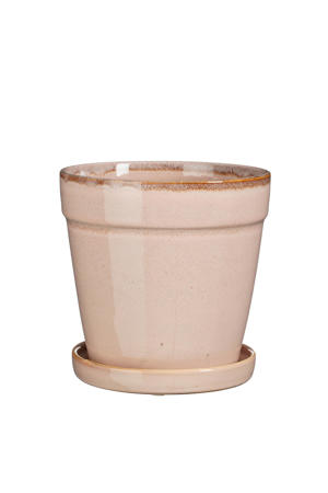 bloempot met schotel Clint (17x16,5 cm)
