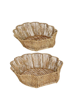 schaal schelp (set van 2)