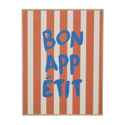 Mica Decorations schilderij Bon Appetit (31x41 cm) afbeelding