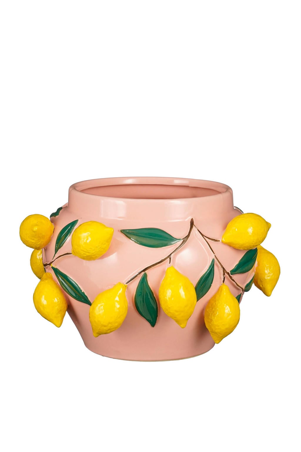 Mica Decorations bloempot citroen Melika (29x19 cm)
