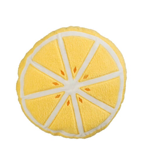 Mica Decorations sierkussen citroen (37 cm) afbeelding
