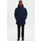 Selected parka donkerblauw