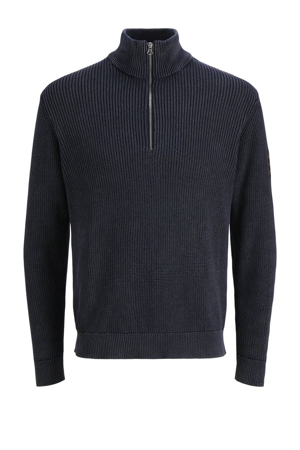 Essentials Herentrui van 100% katoen, geribbeld, coltrui, bordeaux, XL