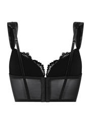 thumbnail: Hunkemöller voorgevormde longline beugelbh Whitney zwart