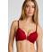 Hunkemöller voorgevormde push-up bh Marine rood
