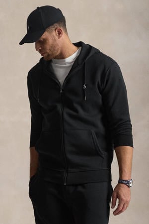sweatvest Plus Size zwart