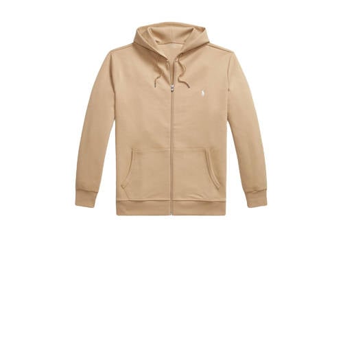 POLO Ralph Lauren Big & Tall sweatvest Plus Size camel afbeelding