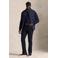 Polo Ralph Lauren Big & Tall bodywarmer met textuur Plus Size donkerblauw