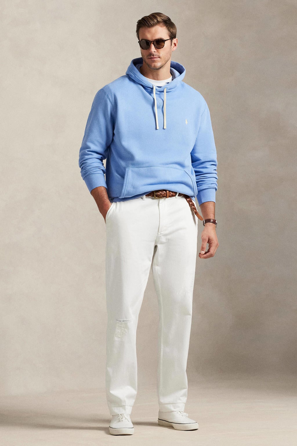 Polo Ralph Lauren Big & Tall hoodie Plus Size blauw