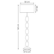 thumbnail: NOUS Living vloerlamp Kiko (Ø45x150 cm)