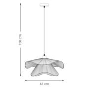thumbnail: NOUS Living hanglamp Hadi (Ø60x123 cm)