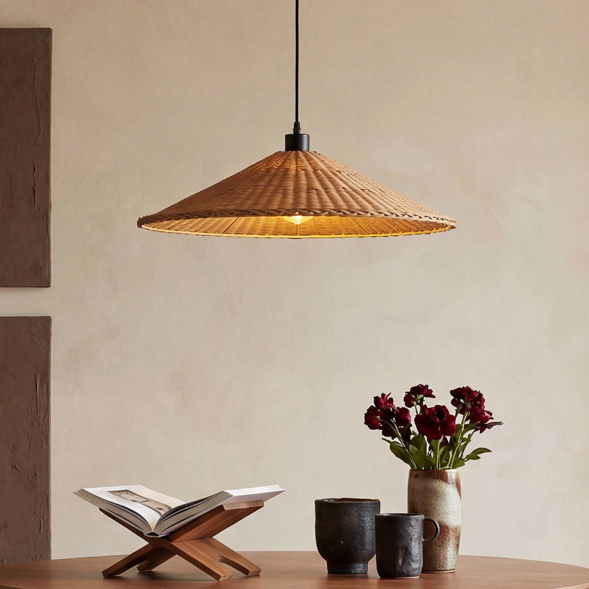 NOUS Living hanglamp Katie (Ø60x17 cm) | wehkamp