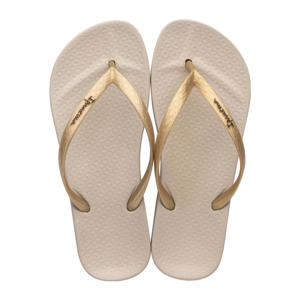 teenslippers beige/goud
