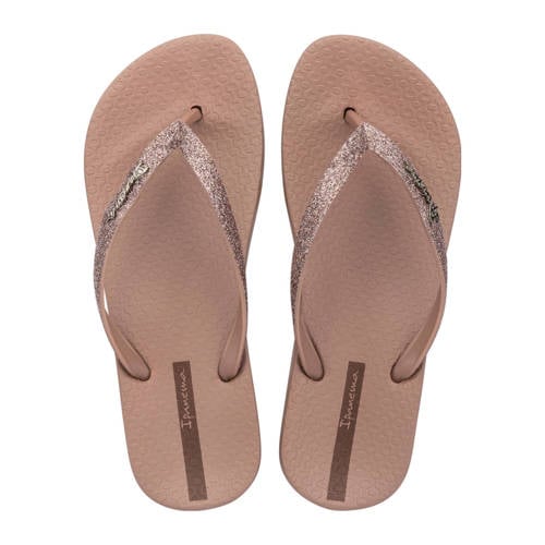 Ipanema teenslippers met glitters bruin afbeelding