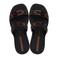 Ipanema slippers met panterprint bruin/zwart